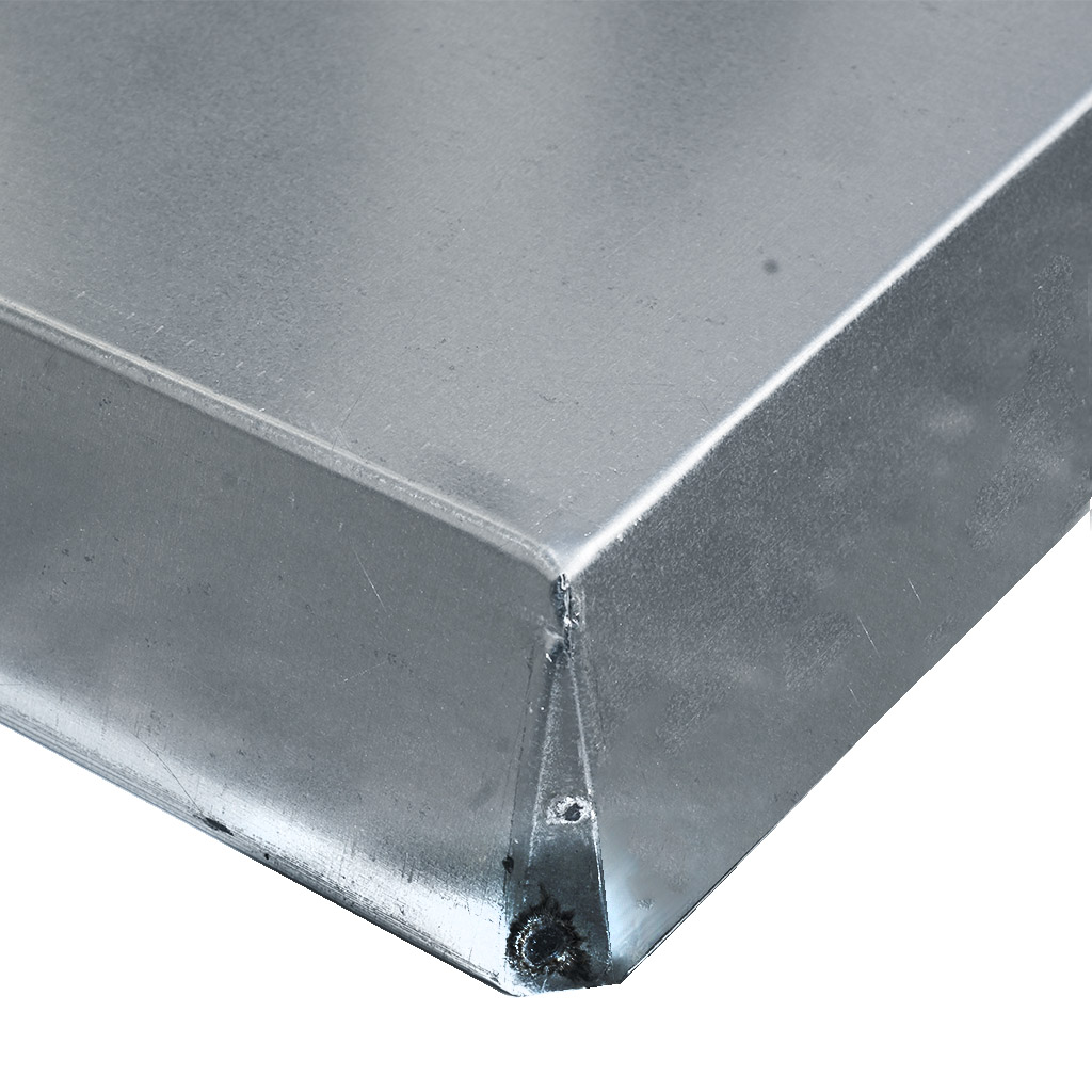 Couvercle métallique pour ruche 3 cm - 535x535x60 - conique